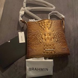 Brahmin Katie Saddle Melbourne Genuine Leather
